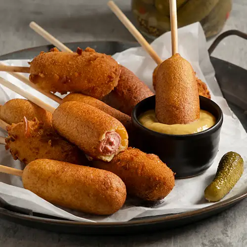 Menu corn dog