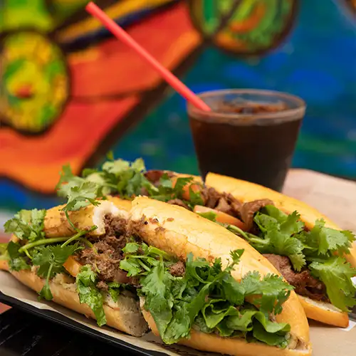 Menu sandwich Banh-mi